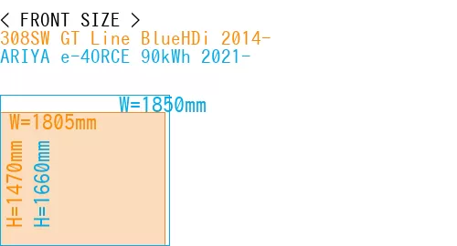 #308SW GT Line BlueHDi 2014- + ARIYA e-4ORCE 90kWh 2021-